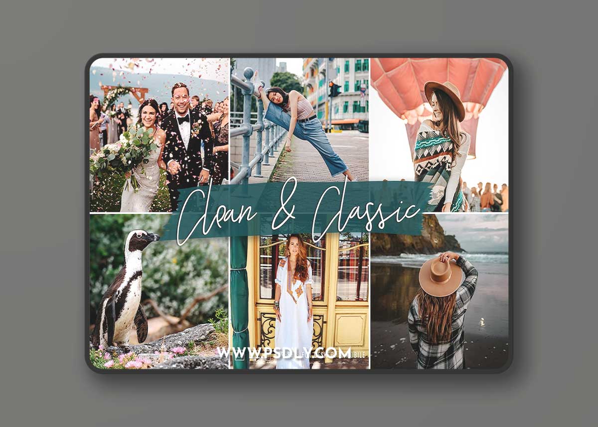 Signature Edits - Clean & Classic Lightroom Presets