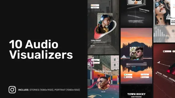 Videohive Design Instagram Audio Visualizers 49571461