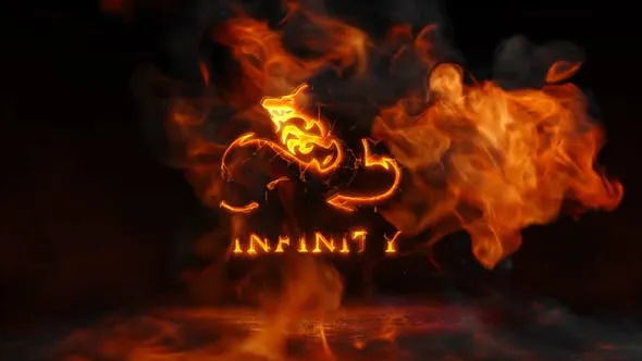 Videohive Fire Logo 49813055