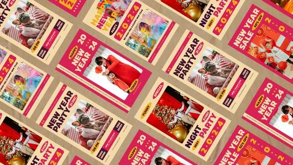 Videohive New Year Social Media Stories 50012377