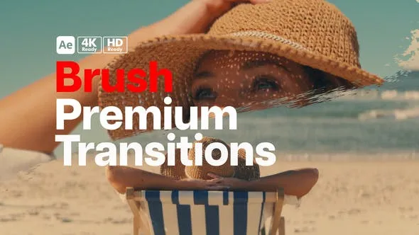 Videohive Premium Transitions Brush 49870461