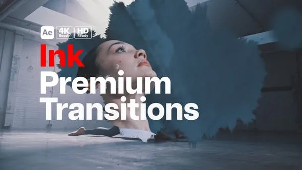 Videohive Premium Transitions Ink 49833315