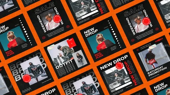 Videohive Upon Hypebeast Instagram Posts 49573198