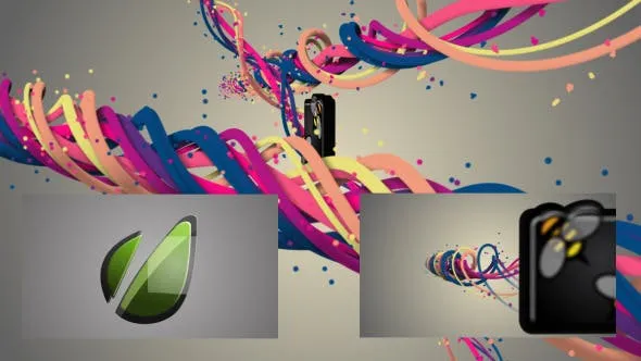 Videohive Heaven Lines 3D Logo Reveal 3050635