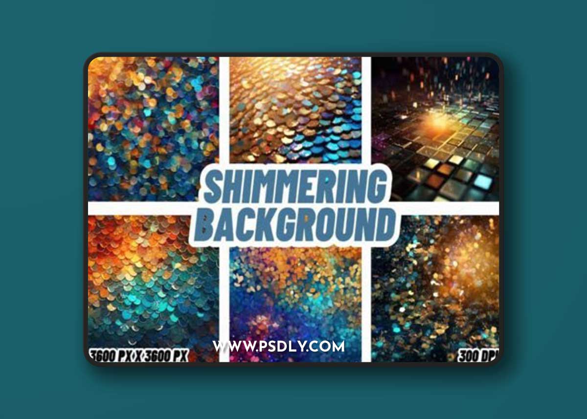 12 Shimmering Backgrounds Pack