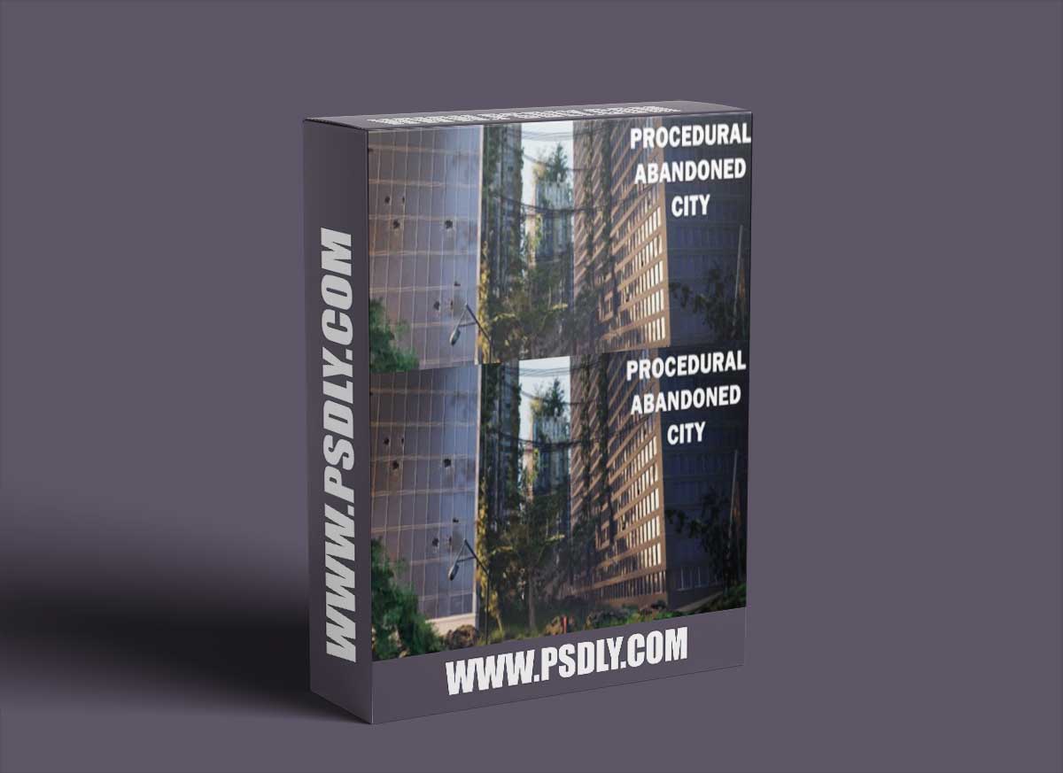 Blender - Abandoned City Generator - Geometry Nodes