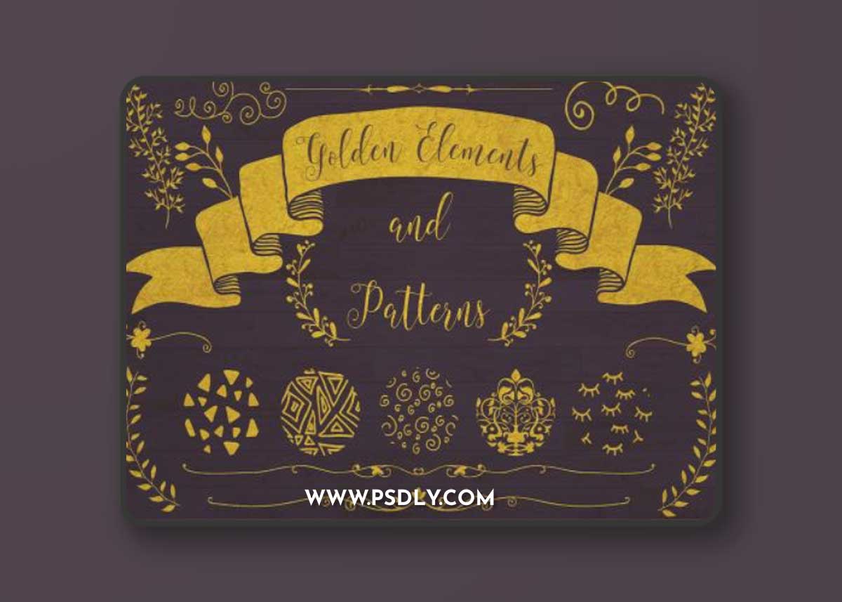 Golden Elements + 20 Patterns