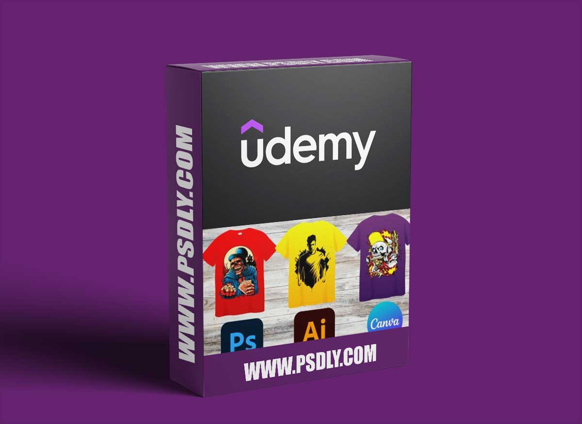 Learn T-Shirt Design With Photoshop Illustrator And Canva
