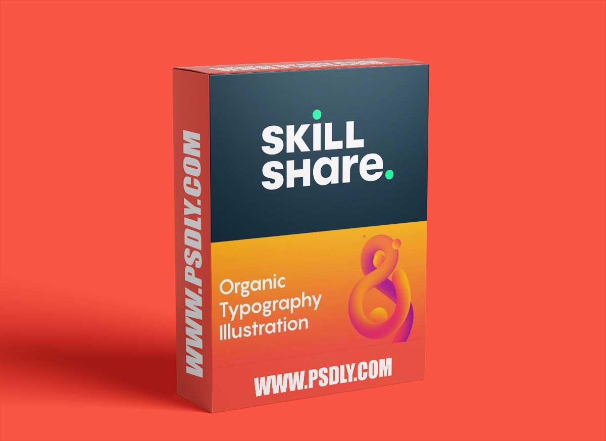 Learn in 10 - Organic Typography Illustration