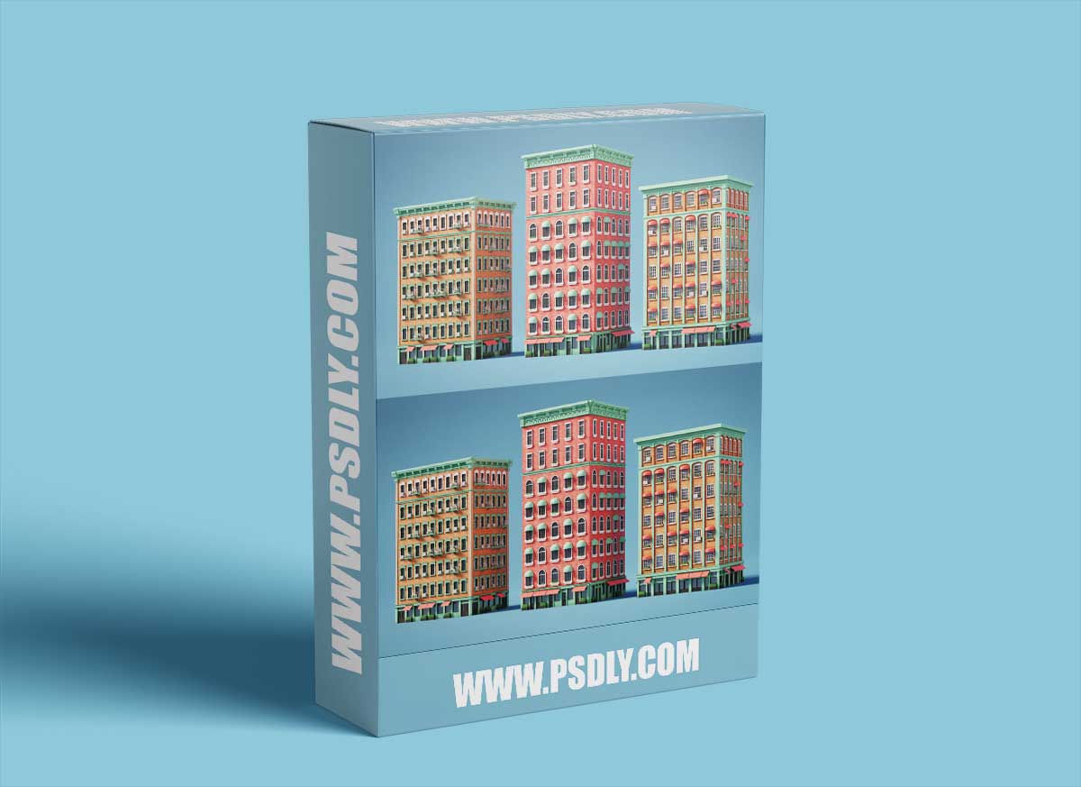 Procedural buildings with Geometry Nodes - Blender