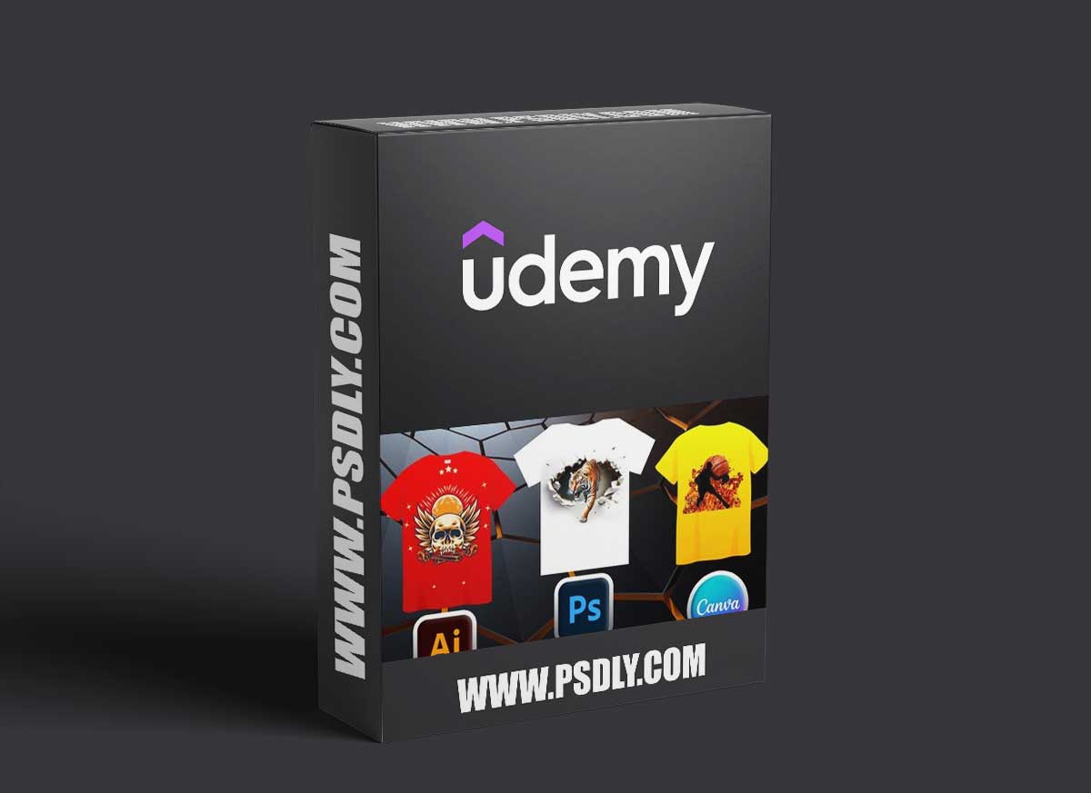 T-Shirt Design Bootcamp: Photoshop, Illustrator & Canva