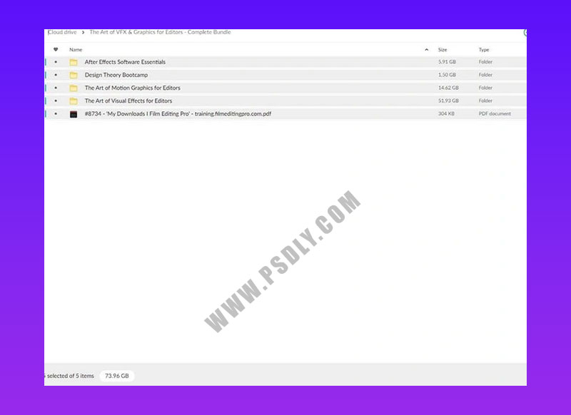 The Art of VFX Graphics for Editors Complete Bundle