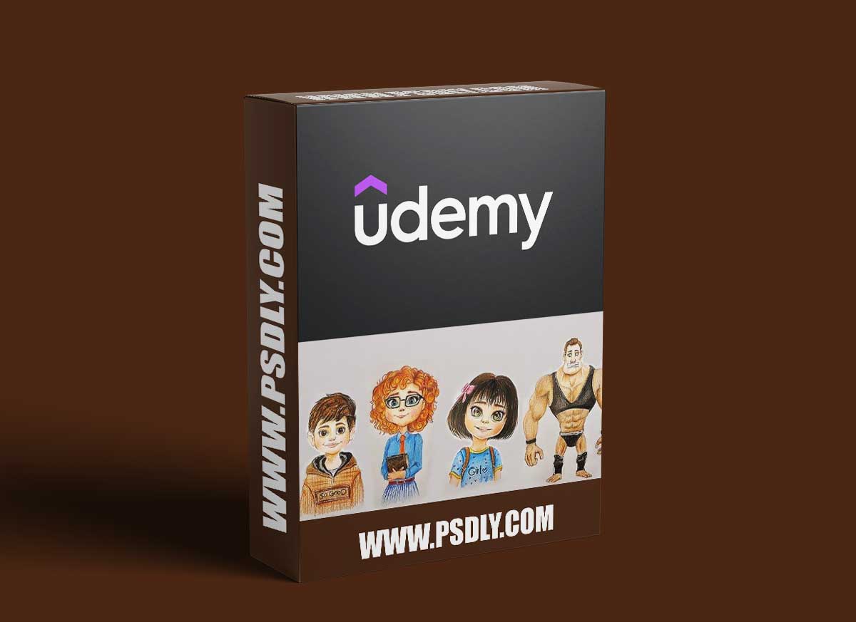 Ultimate Cartoon Character Drawing With Colored Pencil