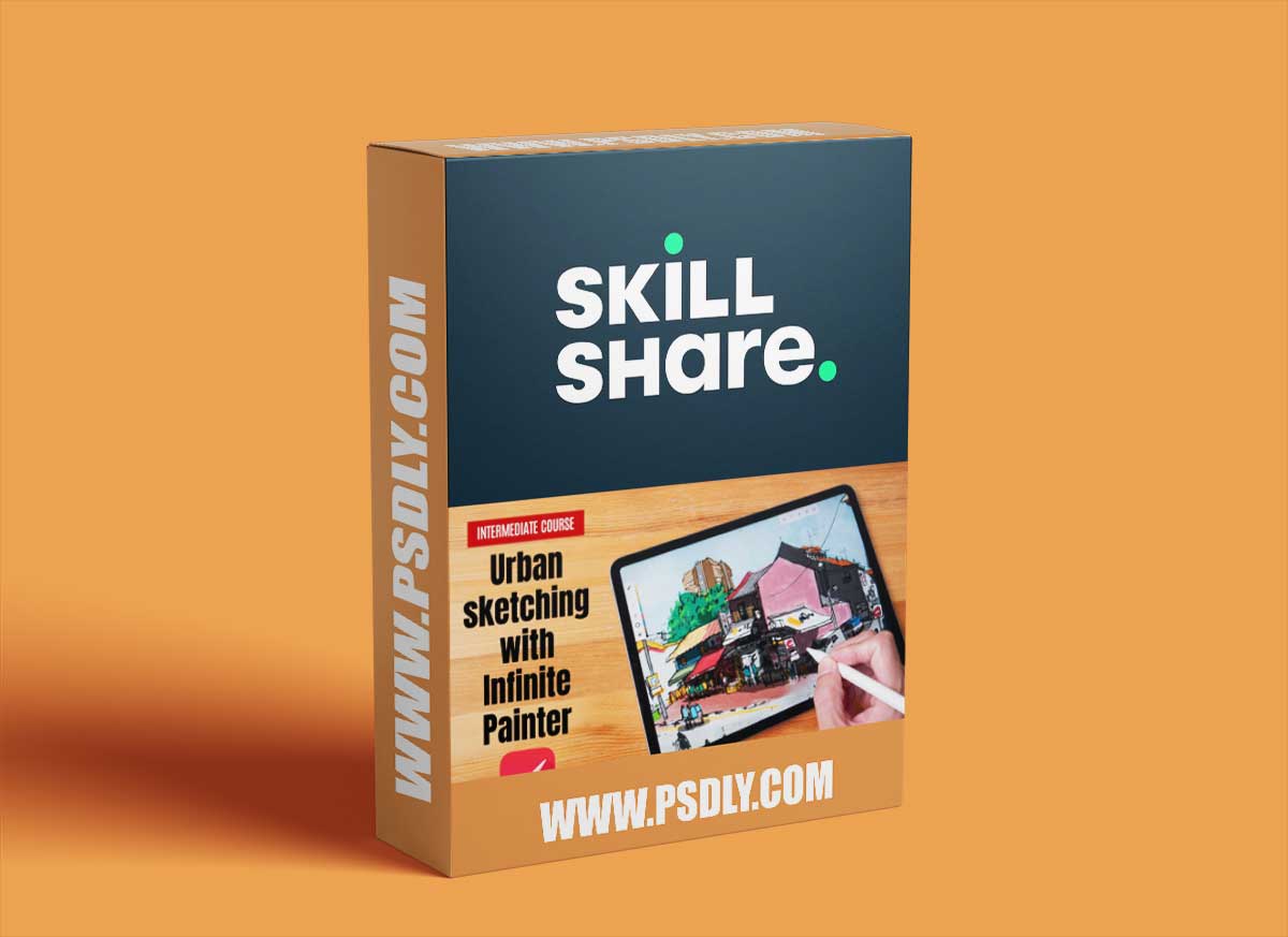 Urban sketching with Infinite Painter