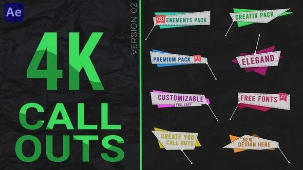 Videohive Call Outs pack 50117482