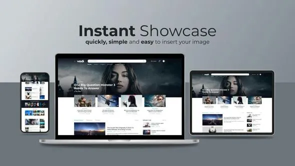 Videohive Clean Mockup Website Promo 50309051