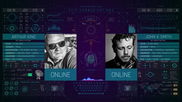 Videohive HUD PRO Communication 50463769