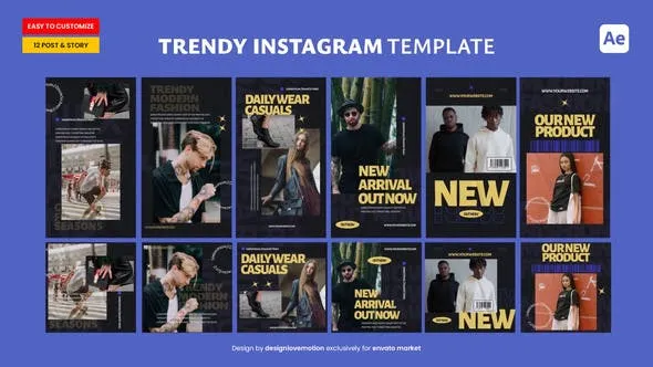 Videohive Trendy Instagram Template 49640787