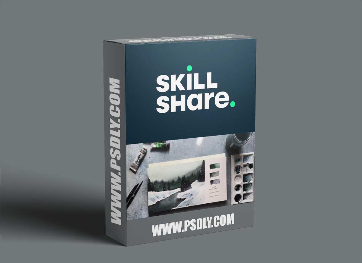 Winter Wonderland Watercolor Class: Chill & Thrill Self-Care Art Therapy