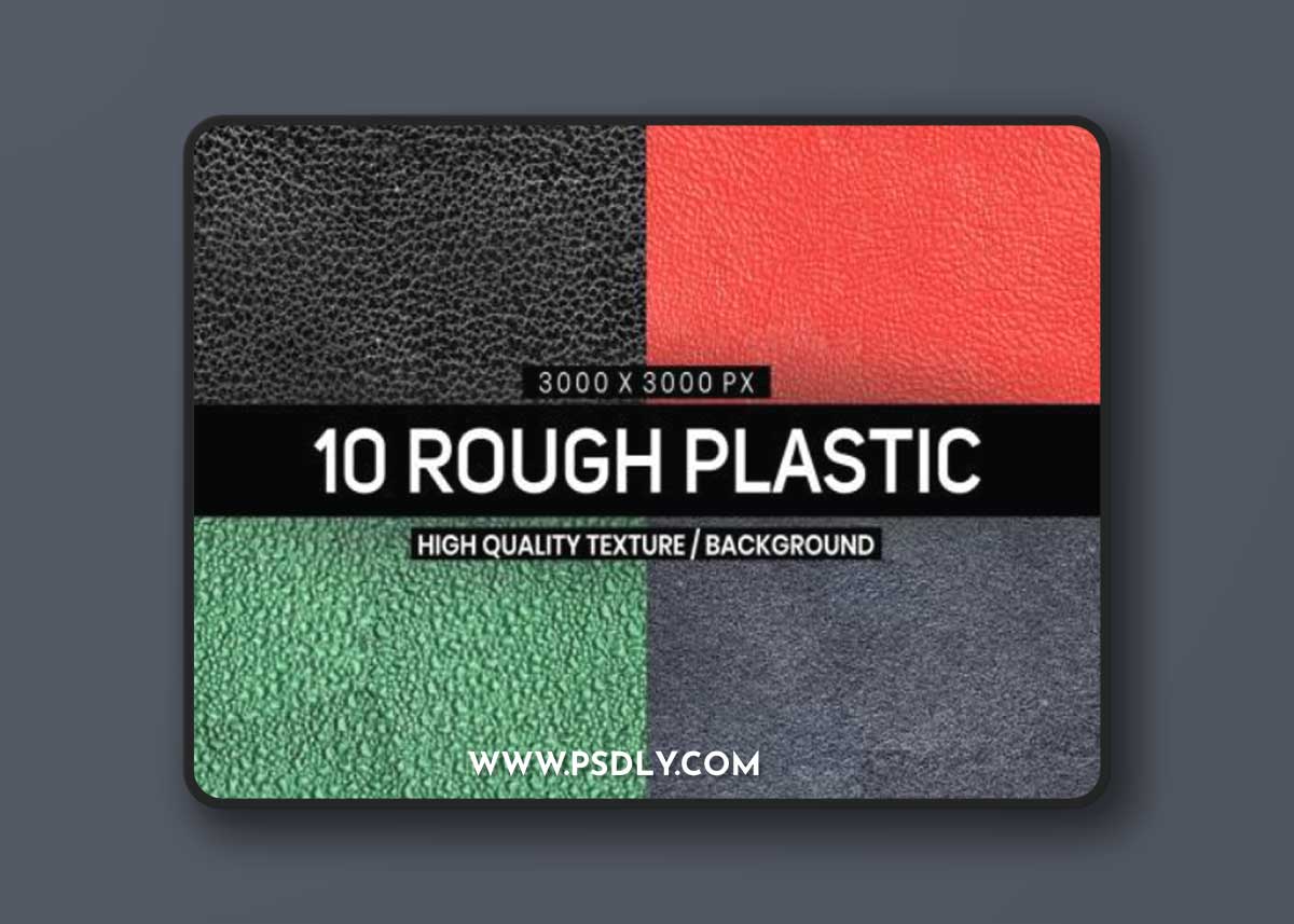 10 Rough Plastic Textures