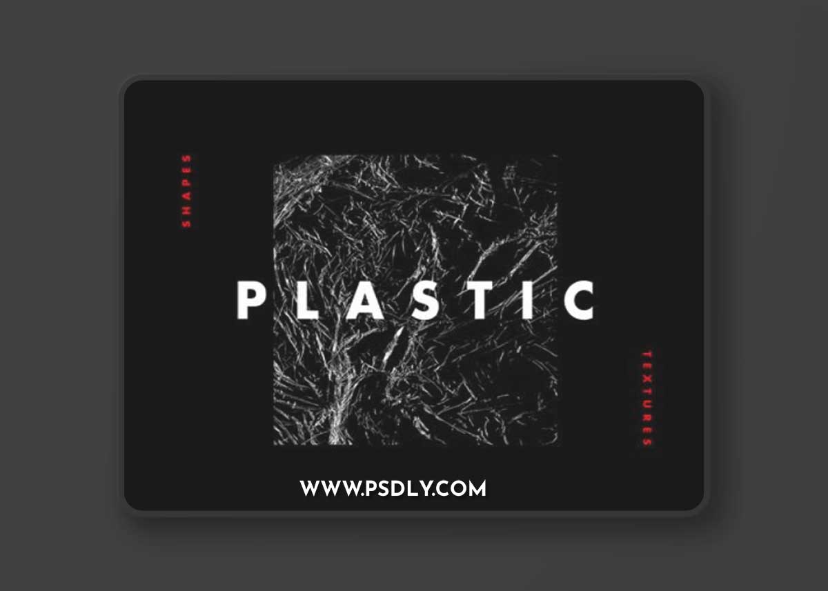 25 Wrapping Plastic Overlays for Photoshop