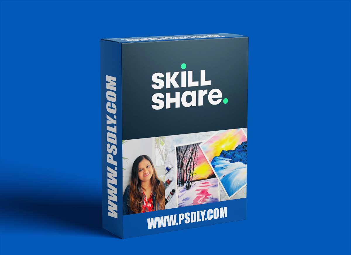 Arctic Dreams: Learn to Paint Winter's Beauty with Sunset Hues and Mountain Blues