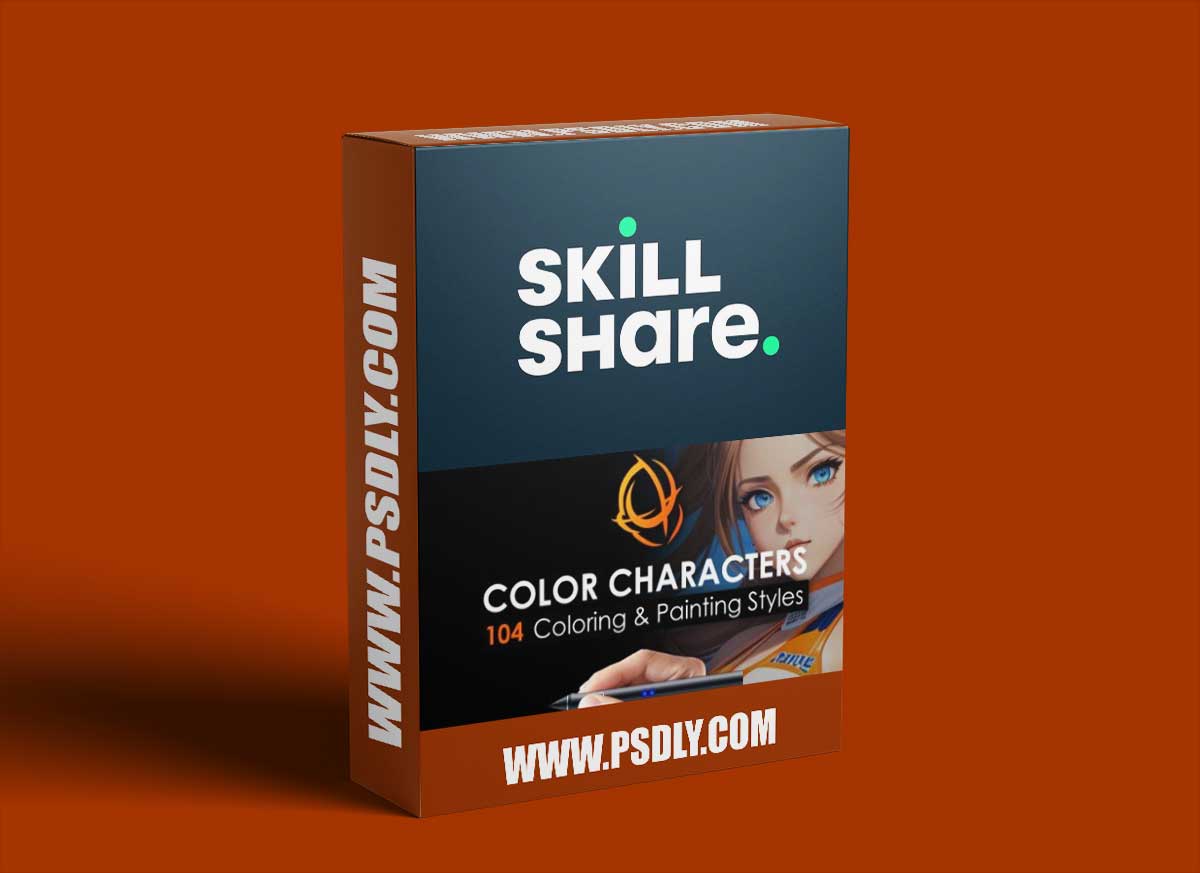 Color Characters 104: Coloring and Painting Styles