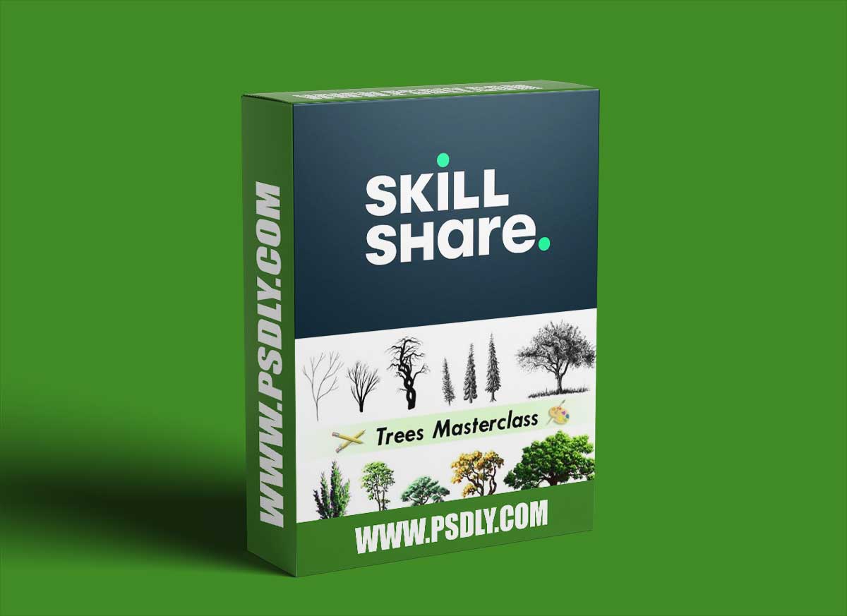 Learn to draw & paint ANY Tree - Full Masterclass with Exercises