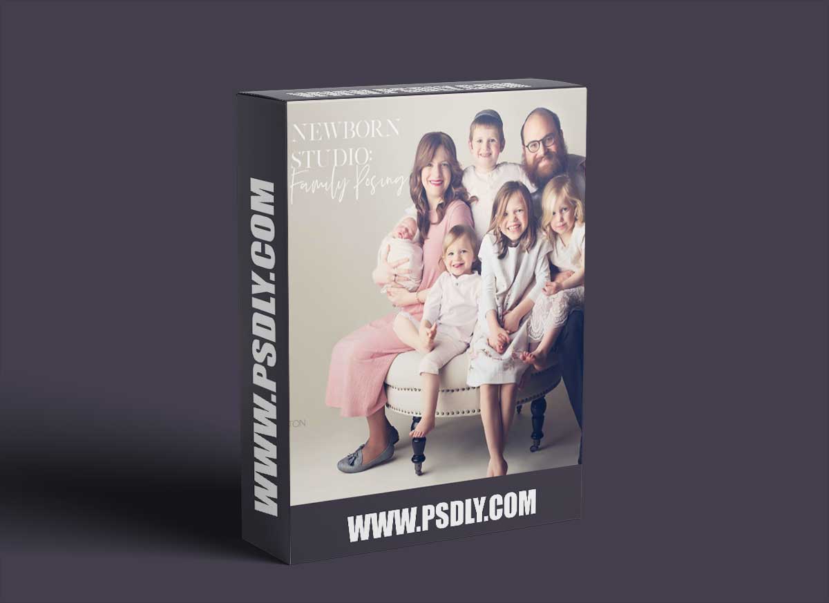 Meg Bitton — Newborn Studio: Family Posing