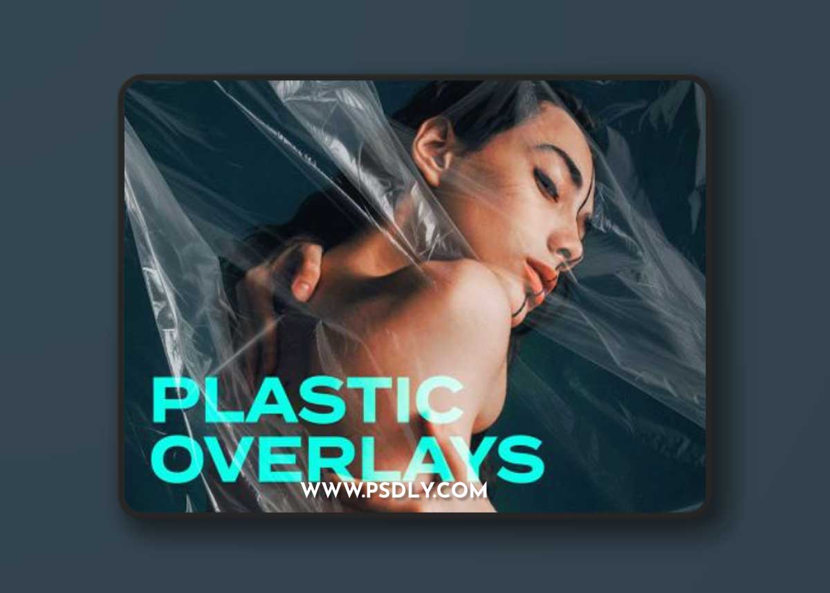 Plastic Wrap Overlay Textures
