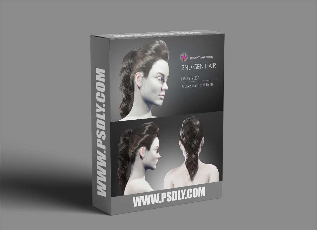 Reallusion – 2nd Generation Hair – HAIRSTYLE 1&2