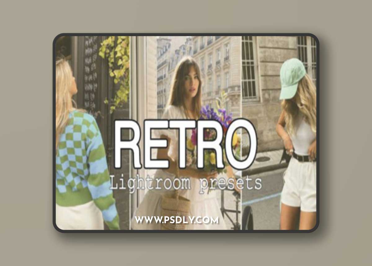 Retro Vintage Lightroom Mobile Presets