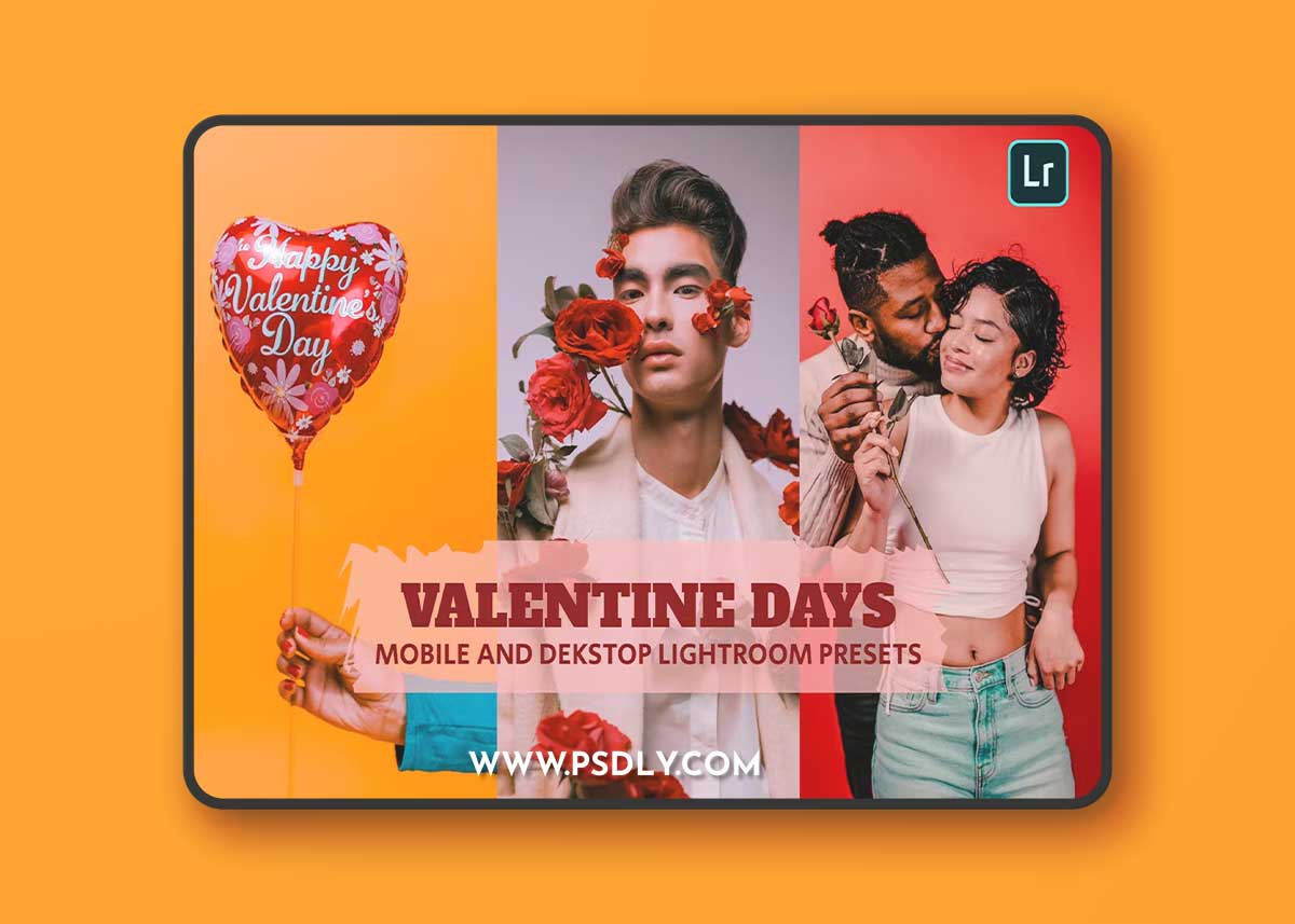 Valentine Days Lightroom Presets Dekstop Mobile HCT8DL9