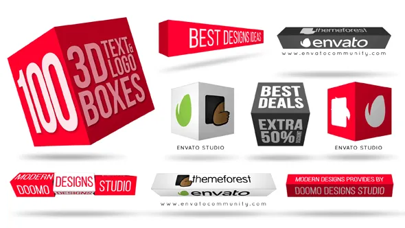 Videohive 3d Box Logo 15235852