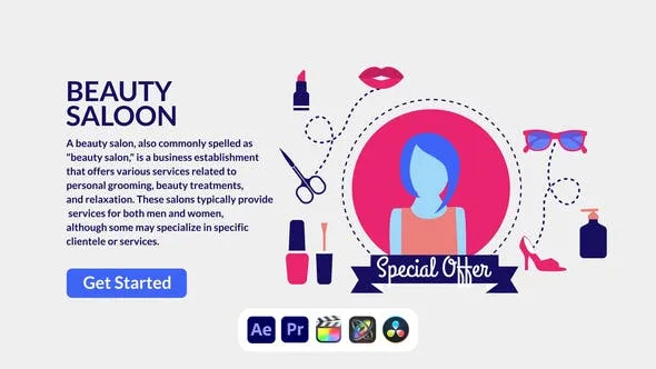 Videohive Beauty Saloon Design Concept 50690336