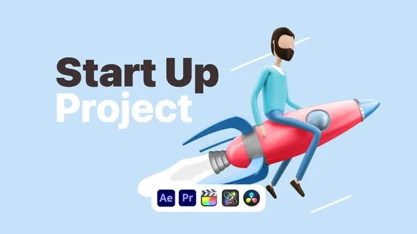 Videohive Explainer Man Start Up 50639694