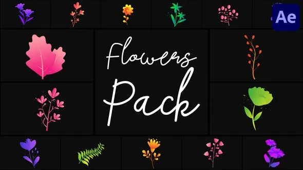 Videohive Flowers Pack for After Effects 50689716
