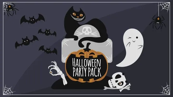 Videohive Halloween Party Pack 22692421