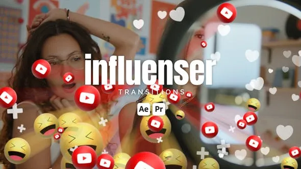 Videohive Influenser Transitions 50596436