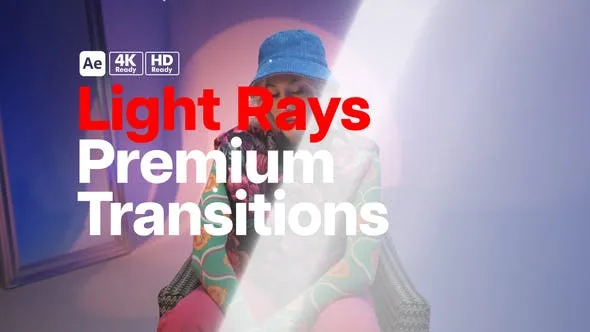 Videohive Premium Transitions Light Rays 50719867