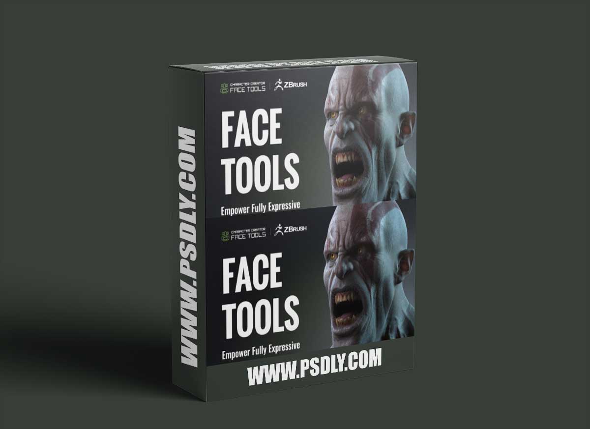 ZBrush Face Tools (v1.01 Character Creator 4)