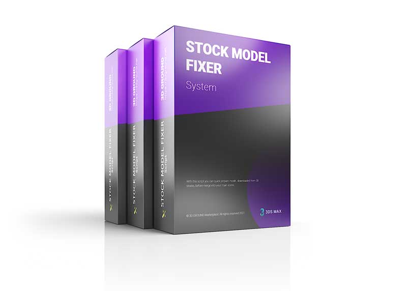 3D Ground Stock Model Fixer 1.6.0 for 3ss Max