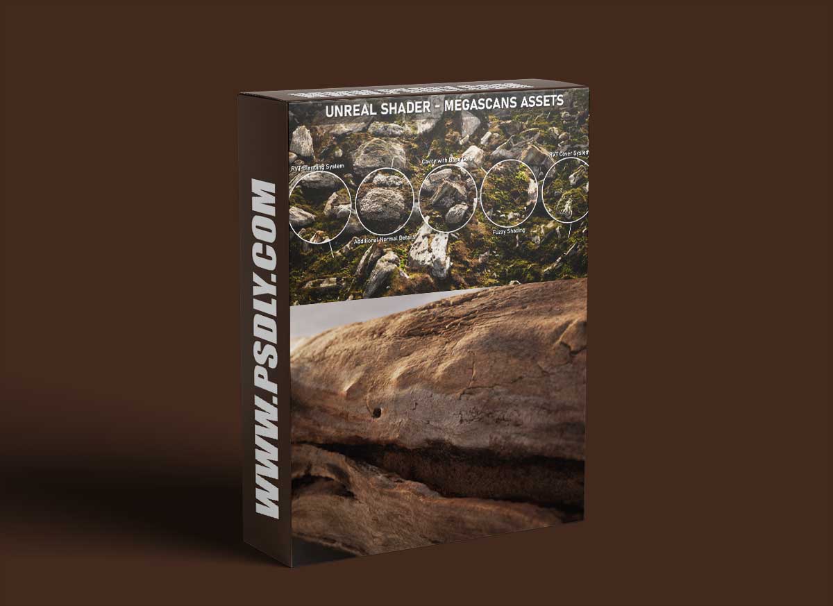 Artstation - Unreal Shader Megascans Assets