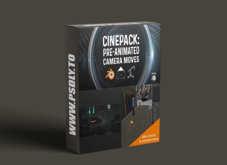 Cinepack: Pre-Animated Camera Moves v4 2.2.1 for Blender 1 Cinepack: Pre-Animated Camera Moves v4 for Blender