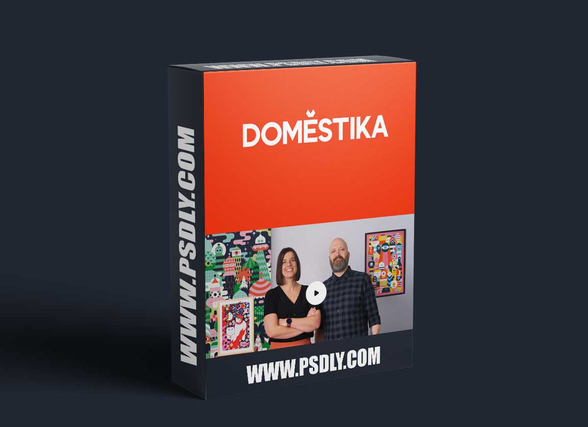 Domestika - Vector Character Design With Geometric Shapes