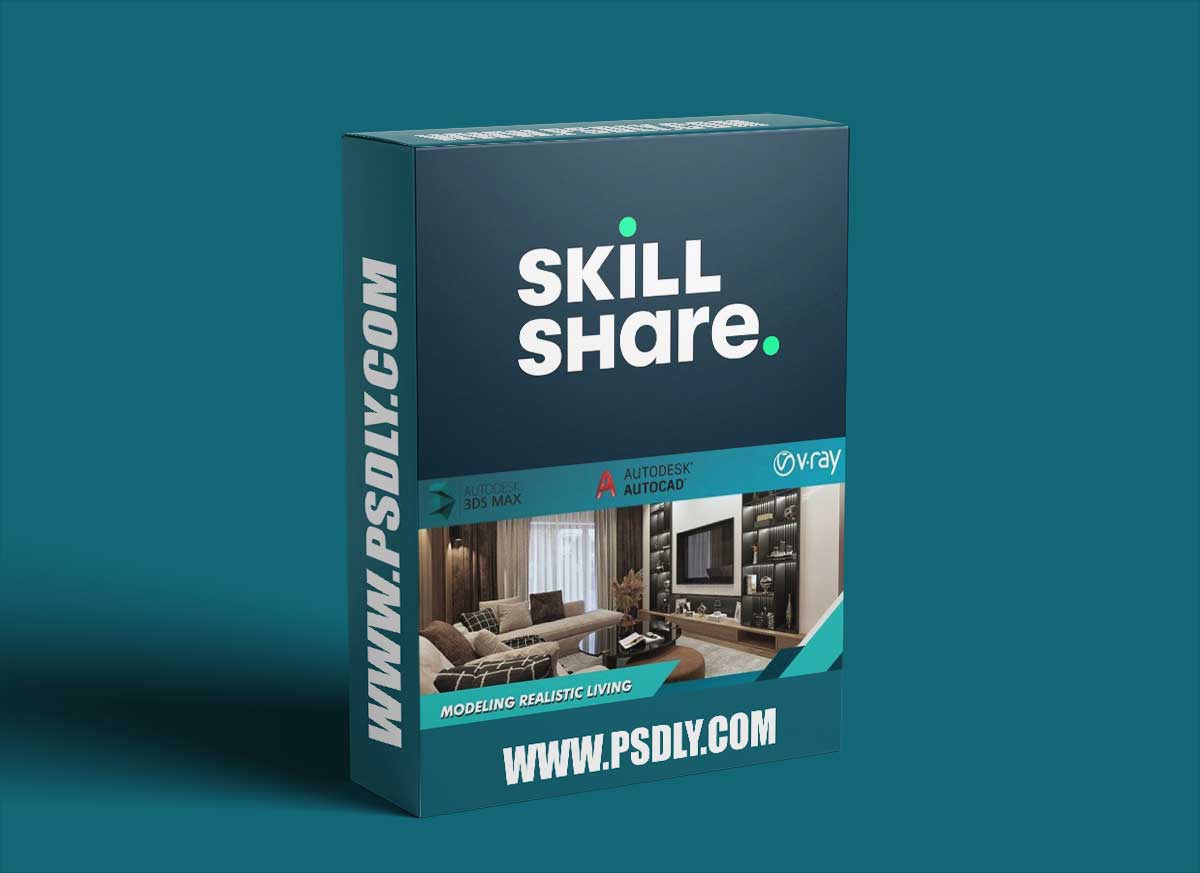 How to model/render a photorealistic living in 3ds max/Vray for interior designers