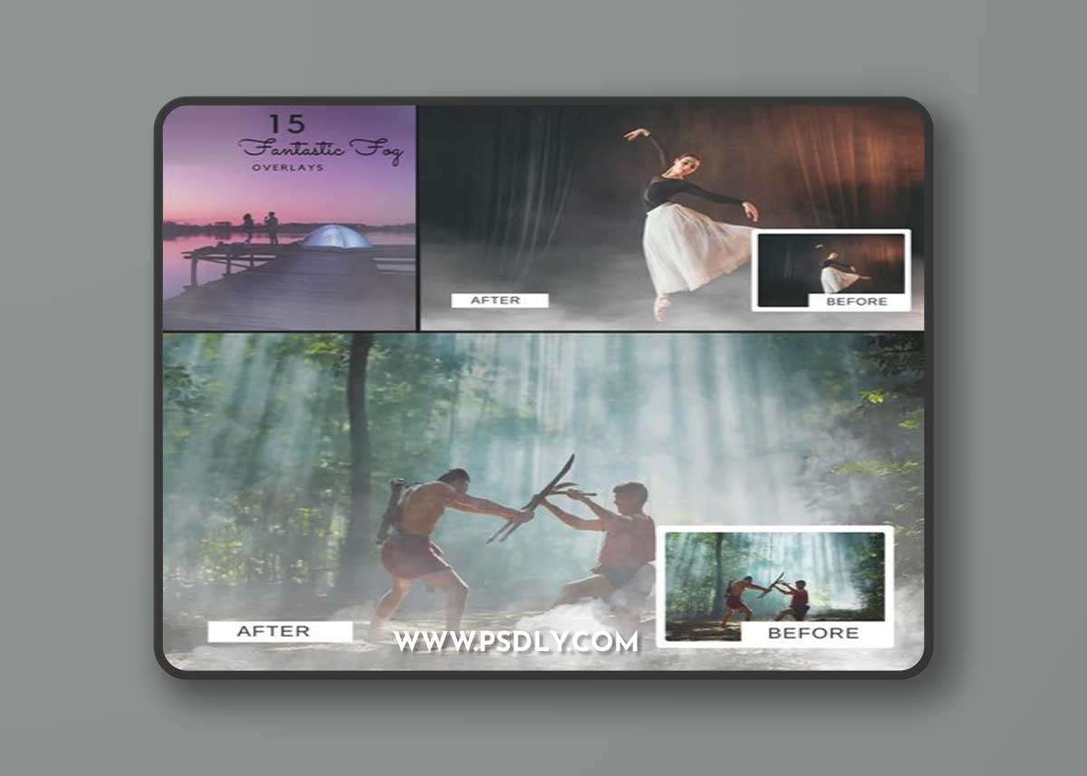 Magical Fantastic Fog Overlays Bundle