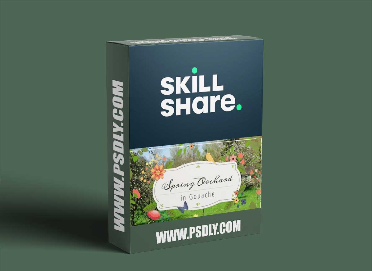 Paint a Springtime Orchard in Gouache: Mastering Techniques for Beginners