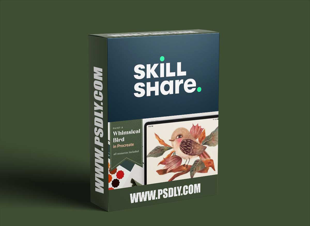 Painting a Whimsical Bird in Procreate