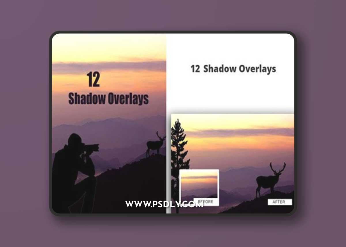 Stunning Realistic Shadow Overlays Bundle